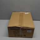 Outdoor Electrical Box, Waterproof Electrical Junction Box IP65 ABS Plastic Enclosure with Fan & Thermostat, Mounting Plate and Hinged Lid (15.7" H x 11" L x 5.9" W)