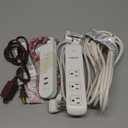 Bundle of extension cord and  power supply cord for devices