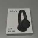 Sony WH-CH520 Wireless Headphones Bluetooth On-Ear Headset with Microphone and up to 50 Hours Battery Life with Quick Charging, Black