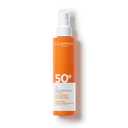 Clarins Body Sunscreen Lotion Spray | Broad Spectrum SPF 50+ | UVA/UVB Protection | Lightweight and No White Cast | Enriched with Antioxidants | All Skin Types, including Sensitive Skin | 5 Ounces