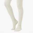 SherryDC Women's Cable Knit Thigh High Boot Socks Extra Long Winter Stockings Leg Warmers