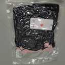 Sexy Lingerie for Women Rave Outfits Lace Up Corset Bodysuit Teddy Lingerie Set with Garter Belt (XL)