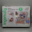 Ingenuity Keep Cozy 3-in-1 Grow with Me Vibrating Baby Bouncer, Seat & Infant to Toddler Rocker, Vibrations & -Toy Bar, 0-30 Months Up to 40 lbs (Weaver)