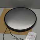 Infinity Mirror Light Round, Remote Controlled, LED Wall Decor, Dimmable RGB Color Changing Black Remote Control