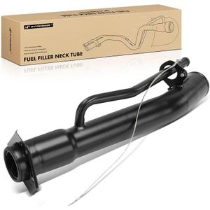 A-Premium Fuel Tank Filler Neck Pipe Hose Compatible with Chevrolet S10 & GMC Sonoma 1996-2000, 2.2L 4.3L, Gas, Fleetside, Replace# 15716174, 15720135