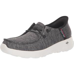 Skechers Women's Skechers Women's Hands Free Slip-ins Go Walk Joy Moc Toe Casual Shoe (5, Black)