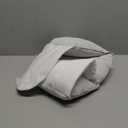 Lumbar Support Pillow for Sleeping, Lower Back Sciatic Nerve Pain Relief, Soft Silk Cotton Lumber Pillow for Bed, Adjustable Wrap Around Lumbar Cushion for Side, Back & Stomach Sleepers