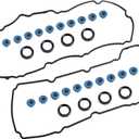 Engine Valve Cover Gasket Set Compatible with Ford Lincoln Mazda Mercury Vehicle 2007-2015 Edge Flex Fusion Taurus Taurus X, MKS MKZ MKT MKX, 6 CX-9, 2008-2009 Sable 3.5L 3.7L, Replace#VS50767R