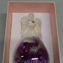 Yamonic Birthday Gifts for Mom Grandma,Glass Angel Figurine with Five Real Roses Gifts, Preserved Flowers Rose Gifts for Women, Her, Mother, for mom, Christmas Valentine Day Gifts