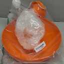 Lotus Atelier Orange Mushroom Lamp for Room Aesthetic Modern Lighting for Bedroom | Cool Retro Living Room Decor (Orange)