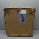 Raised Toilet Seat 400lbs, Toilet Seat Risers for Seniors, Handicap Elevated Toilet Seat with Handles & Padded Seat, Commode Chair with Adjustable Height & Width, for Elderly, Pregnant, Fit Any Toilet