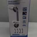 TAILI Shower Grab Bar 2 Pack 16 Inch Suction Grab Bars for Bathtubs & Showers, Heavy Duty Shower Handle Removable Shower Handrails for Elderly and Seniors, No Drilling Waterproof, Silver