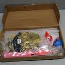 TONIFUL 4 Set Black Gold Balloon Stand Kit for Birthday Decorations for 60th,Balloon Centerpieces for Table Party Decorations Cheers to 60 Years Old Birthday for Men and Women