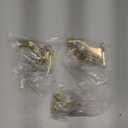 HOME MASTER HARDWARE Handrail Stair Brackets 3" Heavy Duty Staircase Hand Rail Bracket Support Hardware for Home or Office Stairways,Bright Brass with Screws 3-Pack