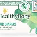 Our Diapers | EWG Verified Safe & Plant-Based Diapers | Leak Protection | Soft Organic Cotton Shell | Chlorine-Free Diaper for Sensitive Skin | Size 2 (12-18 lbs) 66 Count