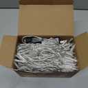 JMEXSUSS 200 LED String Lights Indoor Outdoor Clear Wire, Connectable Warm White Christmas String Lights for Bedroom, 66 Ft Twinkle Fairy Light Plug in for Wedding Home Tree Yard Patio Spring Decor