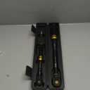 Upgrade 3/8" Drive Torque Wrench, 10-45 FT.LB/13.6-61 Nm, Click Torque Wrench for Bike, Motorcycle and Car Spark Plug, 3% High Accuracy, with Easy-to-Use Locking Ring