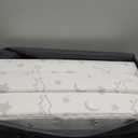 YJLMLY 5" Tri-Fold Foam Mattress Topper,39"x26"- Memory Comfort High Density Plush - Breathable Removable Washable Cover - Portable Travel Pad with Carry Bag for Indoor & Outdoor Use