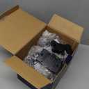 INCX Solar Lights Outdoor Waterproof, 3000 LM 156 LED Motion Sensor Outdoor Lights, 3 Heads Solar Powered Security Flood Light Motion Detected Spotlight for Patio Garage Yard Entryways, 2 Pack Black