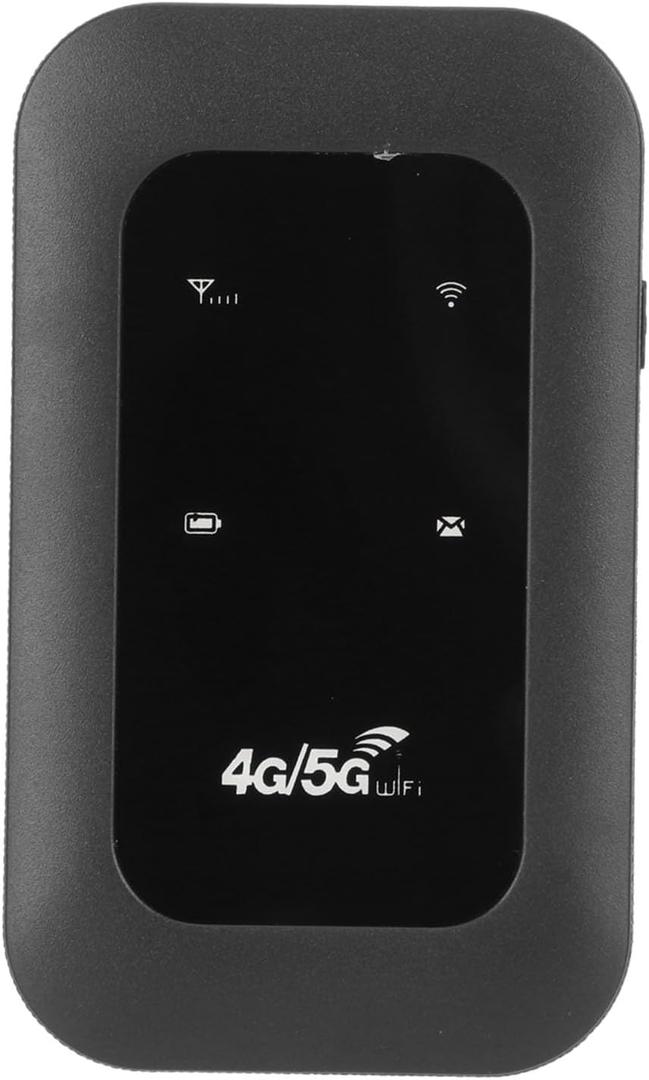 Mobile Hotspot, 4G LTE Portable Modem, 150Mbps High Speed Pocket Router SIM Card Slot, Sharing Up to 10 Users for Office Travel (Use in Asia Southeast Asia, Africa, Middle East Only)