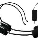 Wireless Microphone System for 2 People, 2.4G Dual Wireless Headset Mics Ideal for Speakers, Voice Amplifier, PA System, Teacher, Tour Guides, Fitness Instructor