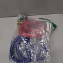 4FT Rubber Washing Machine Hoses for Washer Flexible Burst-proof Rubber Hot and Cold Water hoses 3/4 inch NPT Washer Water Hoses - 2 pack by Fetechmate