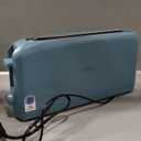 bella 2 Slice Slim Toaster, Fits-anywhere Kitchenware, 6 Setting Shade Control with Reheat & Cancel Buttons, Fits Sourdough, 10 Long Slot, Anti Jam & Auto Shutoff, 900 Watt, Surf