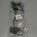 9pcs Dragonfly Clips, 3D Dragonfly Garden Decor Lifelike Dragonfly Stakes on Sticks Pole Garden Ornaments for Outdoors Patio Lawn Yard Decorations, 3 Colors