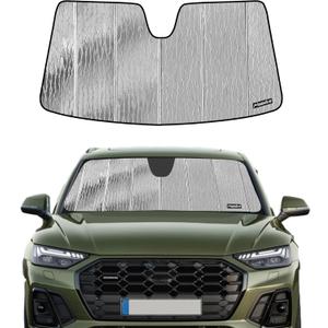 Pigenius Windshield Sunshade for Audi Q5/SQ5 2018-2025, Q5 Sportback/SQ5 Sportback 2021-2025, Q5 PHEV 2020-2025 - AstraGuard