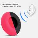 GVOEARS Replacement Earpads Cushion for Koss Portapro Headphones 2 Pairs (Rose+Black)