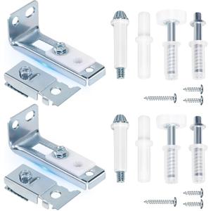 Bifold Door Hardware Repair Kit, 2-Pack Bifold Closet Door Hardware Kit Folding Door Hardware Repair Replacement Tool Kit