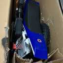 Razor MX125 Dirt Rocket Electric-Powered Bike with Authentic Motocross Geometry, Rear-Wheel Drive,100-watt, high-Torque, Chain-Driven Motor, for Kids 7+, Blue