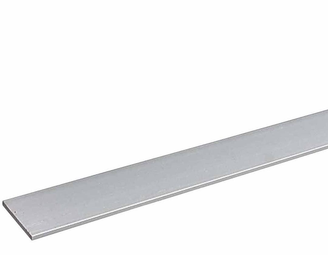 M-D Building Products 58164 1 in. x 1/4 in. x 72 in. Mill Aluminum Flat Bar