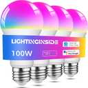 4Pack Smart A19 E26 11W Light Bulbs + 3Pack Smart A19 E26 9W Light Bulbs Bundle