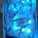 BrizLabs Signature Permanent Outdoor Lights, 100ft 60 LED RGBCW Smart Christmas House Lights, 200+ Custom Scene-Color Effect, Waterproof Eave Light for Xmas, Halloween, Alexa, Google Assistant Enabled