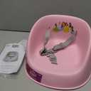 Bright Starts Disney Princess My Spot Easy-Clean Baby Booster Feeding Chair, 3-Point Harness, Washable Removable Straps, Pink