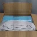 MASVIS Queen Size Dual Layer 4 Inch Memory Foam Mattress Topper, 2 Inch Gel Memory Foam and 2 Inch Cooling Pillow Top Mattress Pad Cover for Back Pain, Medium Support