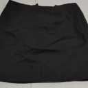 Women's 2 Piece Skirt Suit Set Business Blazer Jacket and Pencil Skirt (XX-Large, Black)