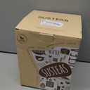 SUSTEAS Electric Kettle - 57oz Hot Tea Kettle Water Boiler with Thermometer, 1500W Fast Heating Stainless Steel Tea Pot, Cordless with LED Indicator, Auto Shut-Off & Boil Dry Protection, Beige