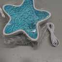 Northern Lights Projector, Ocean Wave Shower Light Projector Light for Bathroom Classroom, Galaxy Night Light for Kids Dorm Decor, Cute Room Decor Aesthetic (White)