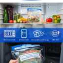 Gezan Zipper seafood boil bags Microwave Steamer Bag Food Storage Ziploc Freezer Bags Cooking Bag for Vegetables,Potatoes and Meat(20)