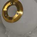 7-Lights Milk Glass Bubble Chandeliers Lighting, Modern Nordic Large Globe Chandelier Mid-Century Ball Pendant Light Fixture for Bedroom, Living Room, Dining Room, Entry, Island