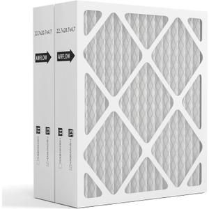 FLRQB5AH23M11 22.7x20.7x4.7 Air Filter Merv 13, Compatible with trane and envirowise Air Filter, for HVAC Systems and Home Air Conditioning, 2Pack
