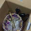 IN HAPPY Purple Candle Warmer Lamp with Timer and Dimmer, Electric Adjustable Candle Lamp Warmer, Birthday Gifts for Women, Mothers Day Gifts for Mom, Wax Warmer Lamp for Jar Candles with 2 Bulbs