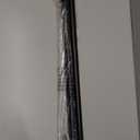 ZMISHIBO 36 Inch Ceiling Fan Downrod with Coupler, 1" Diameter and 36" Height Ceiling Fan Extension Rod with Wires, Downrods Extension for Most of Ceiling Fans, Black, Not Threaded