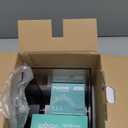 Ultra White Glass Betta Aquarium Starter Kits 1.5 Gallon Small Fish Tank, Betta Fish Tank with LED Light, Power Filter, 4mm Glass