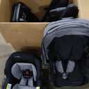 Evenflo Shyft Intuiti Travel System with Revolve180 LiteMax NXT Rotating Rear-Facing Lightweight Preemie and Infant Car Seat 3-30 lbs. (Fossil Gray)