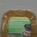 Air Fryer Liners Disposable - 125Pcs 4.7In Square Parchment Paper for Air Fryer, Non-Stick Airfryer Basket Liners for Steamer Microwave Oven