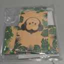 Safari Goodie Bags-24 Pcs Jungle Party Favors Candy Bags with Stickers, Jungle Goody Gift Treat Bags Safari Themed Birthday Party Supplies