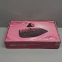 Ergonomic Wireless Keyboard and Mouse Set Wireless Keyboard Silent Mice Set with Wrist Rest for Computer, Laptop, PC, Mac, Windows Black Pink